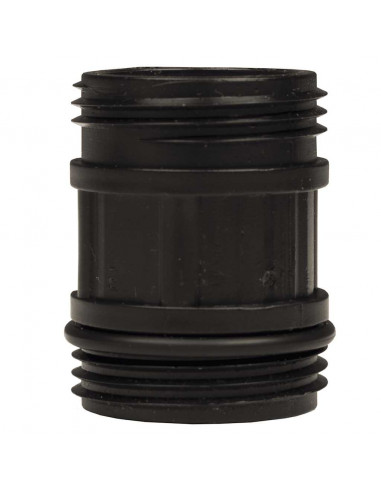 Tubo Aspirazione con Connettori in PVC Trasparente 1" 10 m PVC