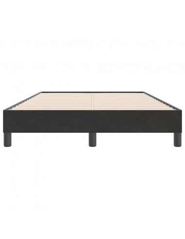 Giroletto senza Materasso Nero 120x220 cm Velluto