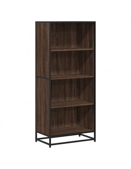 Libreria Rovere Marrone 60x35x139 cm in Truciolato