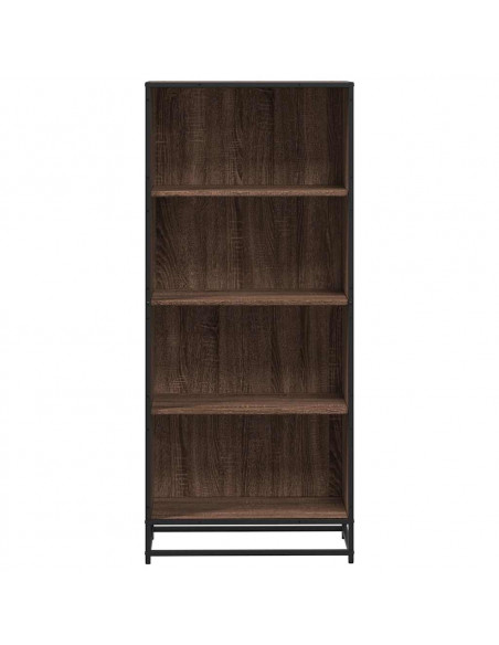 Libreria Rovere Marrone 60x35x139 cm in Truciolato