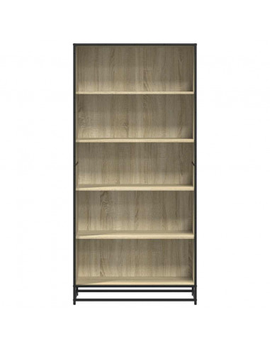 Libreria Rovere Sonoma 80,5x35x170,5 cm in Truciolato