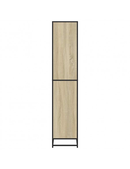 Libreria Rovere Sonoma 80,5x35x170,5 cm in Truciolato