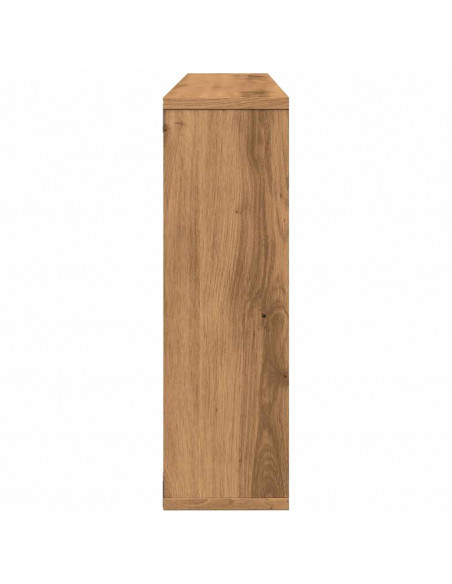 Mensola a Muro Rovere 85x16x52,5 cm in Legno Multistrato