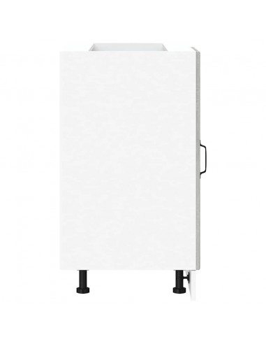 Mobile Base Lavello Lucca Grigio Sonoma in Legno Multistrato