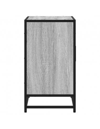 Mobile Lavabo Bagno Grigio Sonoma 65x33x60 cm Legno Multistrato