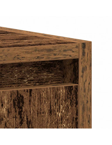 Mobile Lavabo Bagno Legno Antico 60x33x60 cm Legno Multistrato