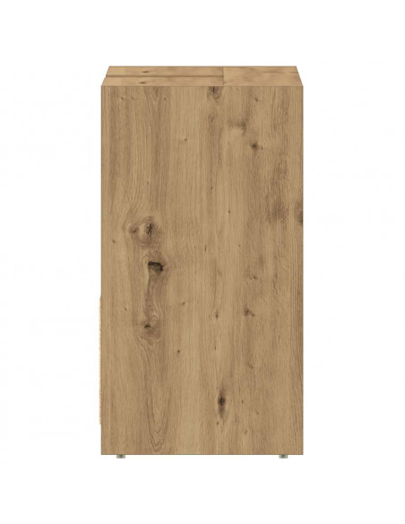 Mobile Lavabo Bagno Rovere Artigianale Legno Multistrato