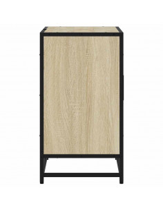 Mobile Lavabo da Bagno Rovere Sonoma 65x33x60 cm in Truciolato 2