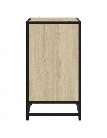 Mobile Lavabo da Bagno Rovere Sonoma 65x33x60 cm in Truciolato