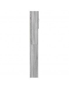 Mobile Lavatrice Grigio Sonoma 64x24x190 cm Legno Multistrato 2