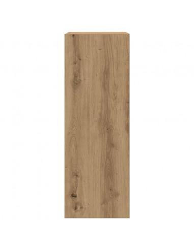 Mobili TV a Parete 6 pz Rovere Artigianale Legno Multistrato