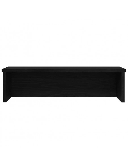 Scaffali da Cucina Impilabili 2 pz Neri 50x15x16 cm
