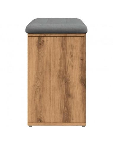 Scarpiera Rovere Artigianale 82x32x50 cm in Legno Multistrato