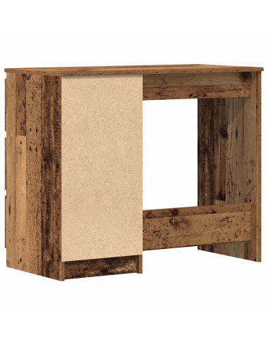 Scrivania Legno Antico 90x45x76 cm in Legno Multistrato