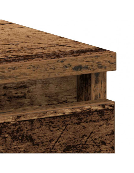 Scrivania Legno Antico 90x45x76 cm in Legno Multistrato