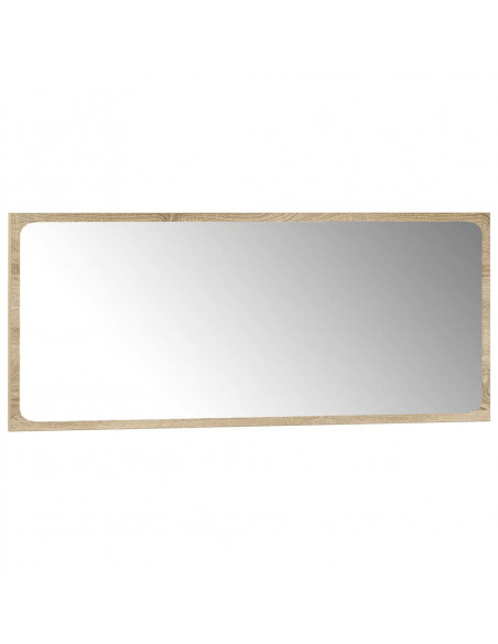 Set Mobili da Bagno 3 pz Rovere Sonoma in Legno Multistrato