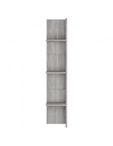 Mobile Porta TV Grigio Sonoma 152x22x113cm in Legno Multistrato