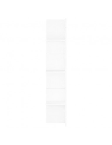 Mobile Porta TV Bianco 152x22x113 cm in Legno Multistrato