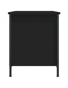 Mobile Porta TV Nero 80x40x50 cm in Legno Multistrato