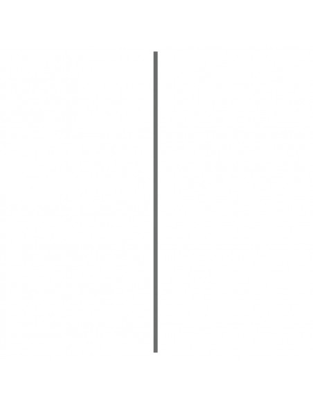 Pannelli da Tetto 12 pz in Acciaio Zincato Grigio 80x45 cm