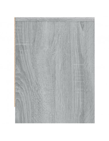 Comodini 2pz Grigio Sonoma 40x30x40 cm in Truciolato