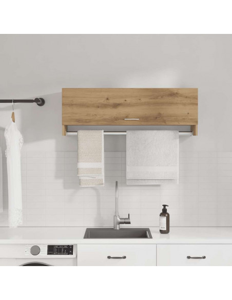 Armadio Rovere Artigianale 100x32,5x35 cm in Truciolato
