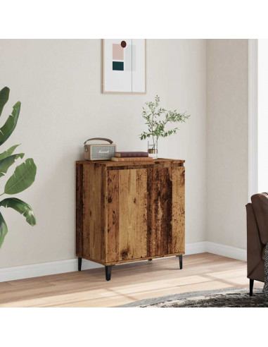 Credenza Legno Vecchio 60x35x70 cm in Legno Multistrato