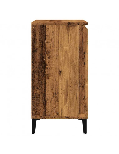 Credenza Legno Vecchio 60x35x70 cm in Legno Multistrato