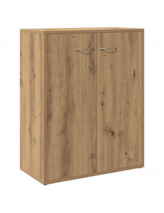 Credenza Rovere Artigianale 60x30x75 cm in Legno Multistrato