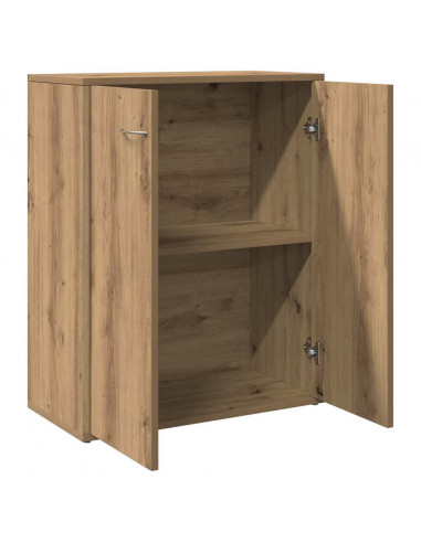 Credenza Rovere Artigianale 60x30x75 cm in Legno Multistrato