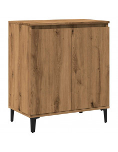 Credenza Rovere Artigianale 60x35x70 cm in Legno Multistrato