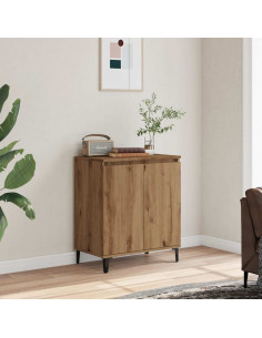 Credenza Rovere Artigianale 60x35x70 cm in Legno Multistrato 2