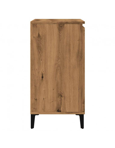 Credenza Rovere Artigianale 60x35x70 cm in Legno Multistrato