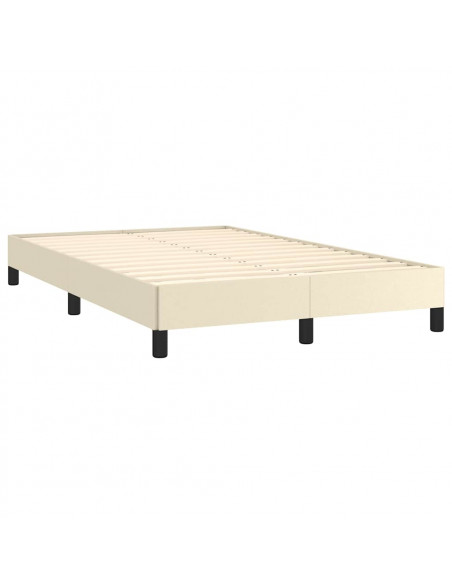 Giroletto senza Materasso Crema 120x190 cm Similpelle
