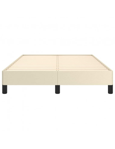 Giroletto senza Materasso Crema 120x190 cm Similpelle