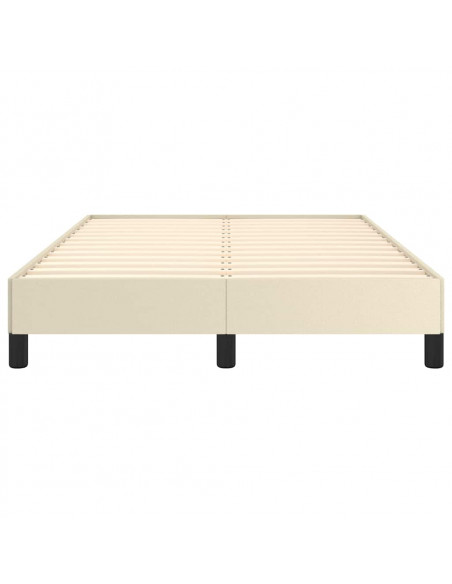 Giroletto senza Materasso Crema 120x190 cm Similpelle