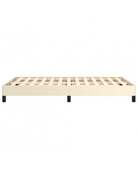 Giroletto senza Materasso Crema 120x190 cm Similpelle