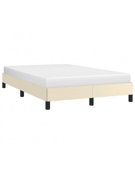 Giroletto senza Materasso Crema 120x190 cm Similpelle