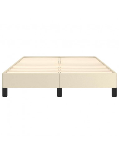 Giroletto senza Materasso Crema 120x190 cm Similpelle