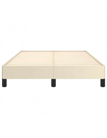 Giroletto senza Materasso Crema 120x190 cm Similpelle