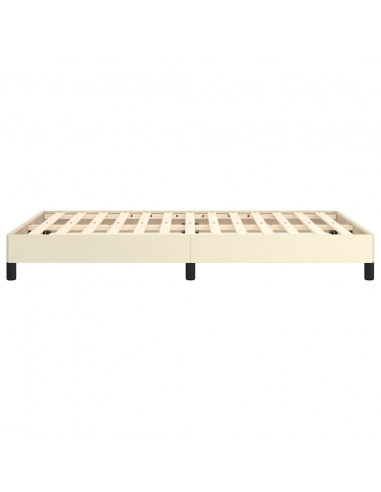 Giroletto senza Materasso Crema 120x190 cm Similpelle