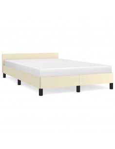 Giroletto senza Materasso Crema 120x190 cm Similpelle