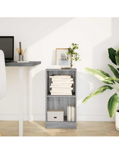 Libreria Grigio Sonoma 40x24x76 cm in Truciolato