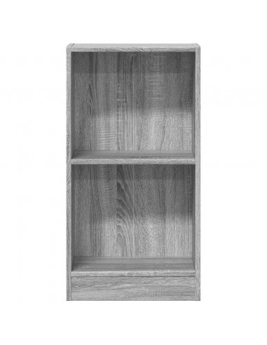 Libreria Grigio Sonoma 40x24x76 cm in Truciolato