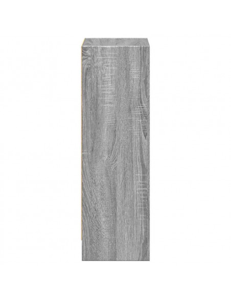 Libreria Grigio Sonoma 40x24x76 cm in Truciolato