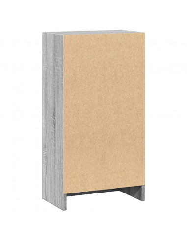 Libreria Grigio Sonoma 40x24x76 cm in Truciolato