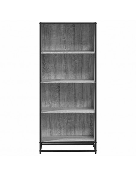 Libreria Grigio Sonoma 60x35x139 cm in Truciolato
