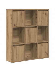 Libreria Rovere Artigianale 89x24x101,5 cm in Legno Multistrato
