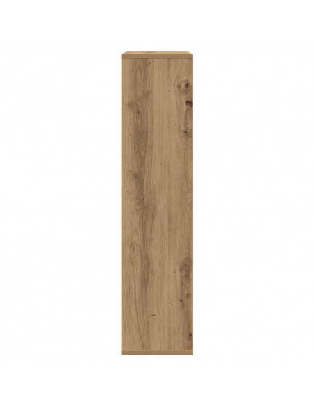 Libreria Rovere Artigianale 89x24x101,5 cm in Legno Multistrato