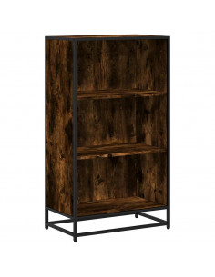 Libreria Rovere Fumo 60x35x107,5 cm in Legno Multistrato
